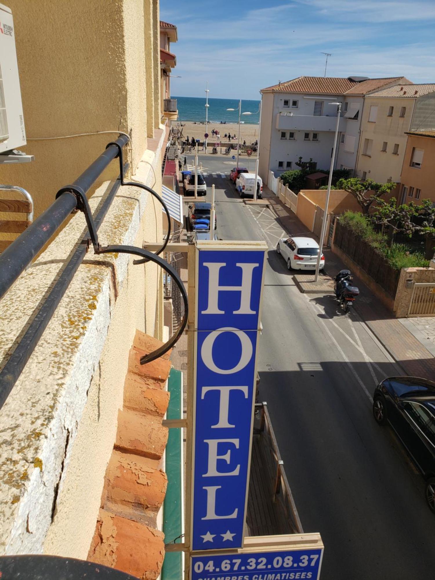 Hotel De La Plage 2 Etoiles Valras-Plage Exteriér fotografie